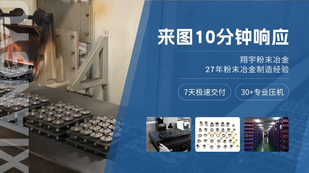 高精度粉末冶金齒輪生產定制廠家（齒形精度靠模具和燒結控制）